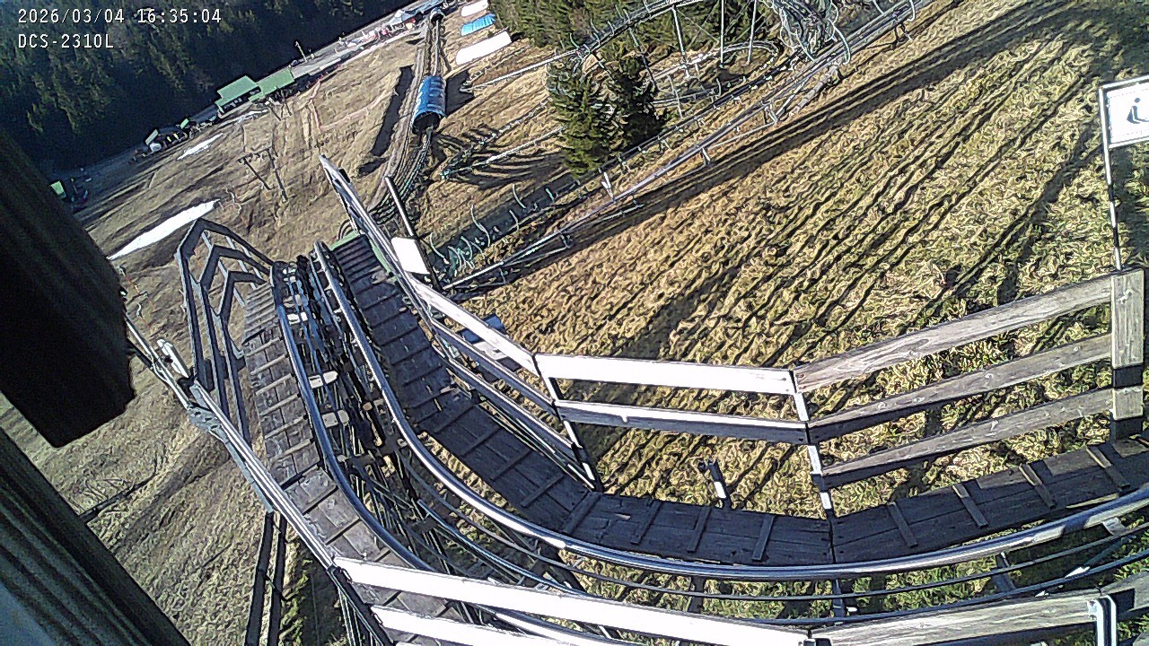 Archiv Foto Webcam Rodelbahn am Mehliskopf