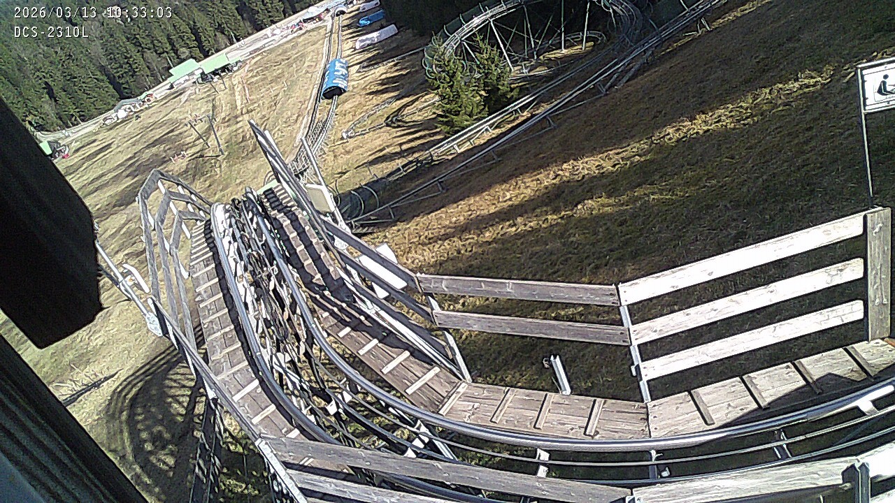 Archiv Foto Webcam Rodelbahn am Mehliskopf