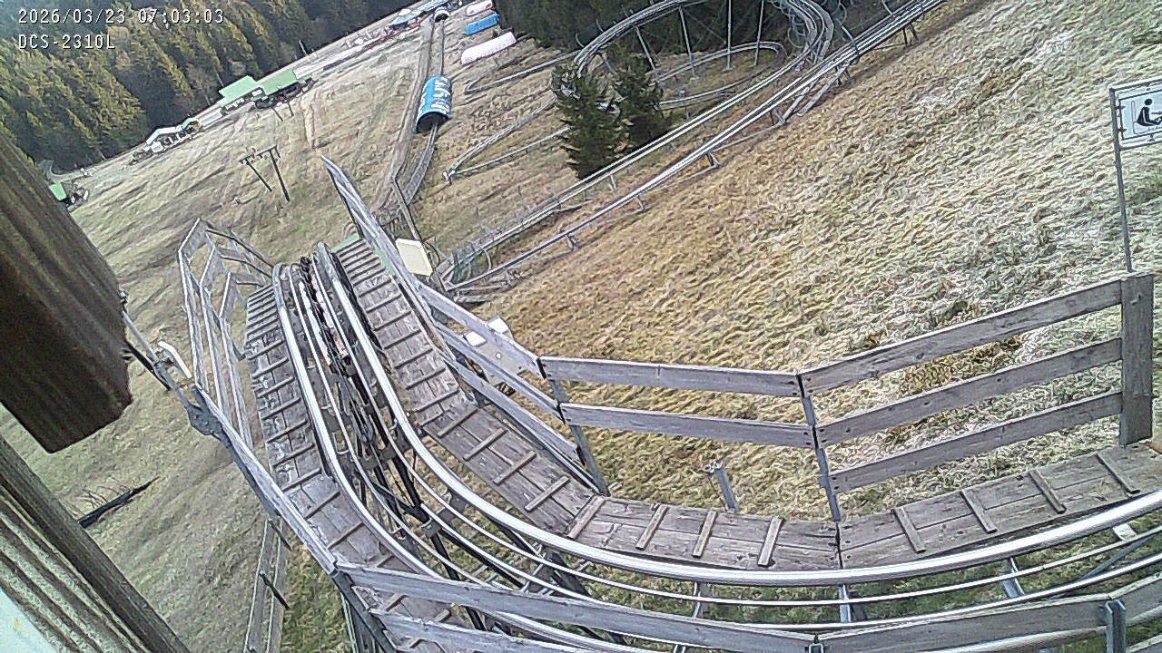 Archiv Foto Webcam Rodelbahn am Mehliskopf