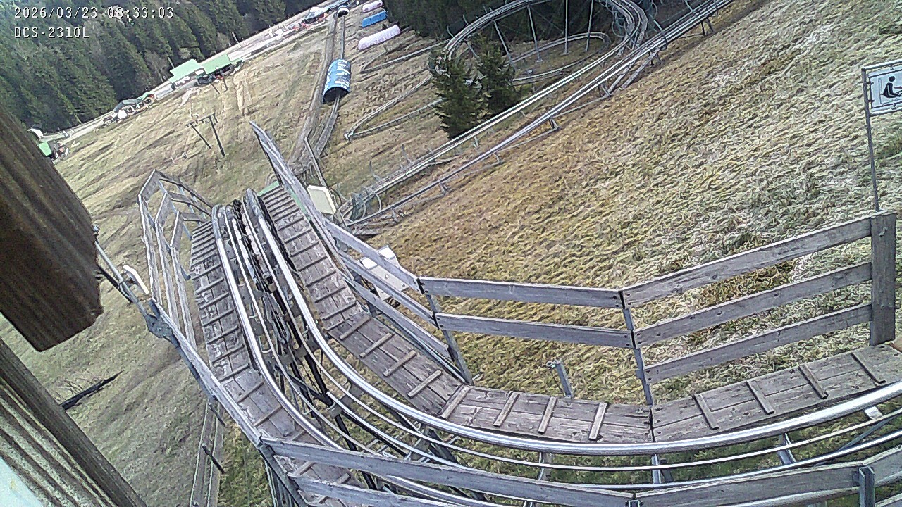 Archiv Foto Webcam Rodelbahn am Mehliskopf