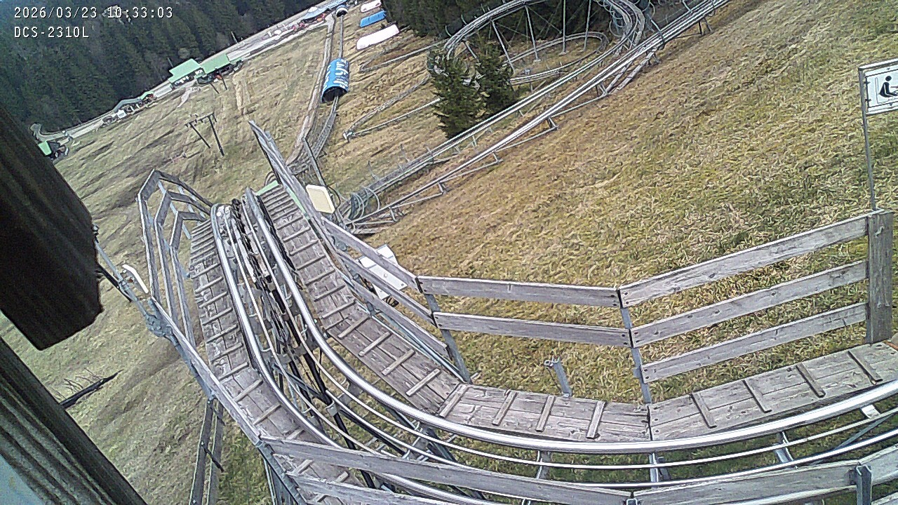 Archiv Foto Webcam Rodelbahn am Mehliskopf