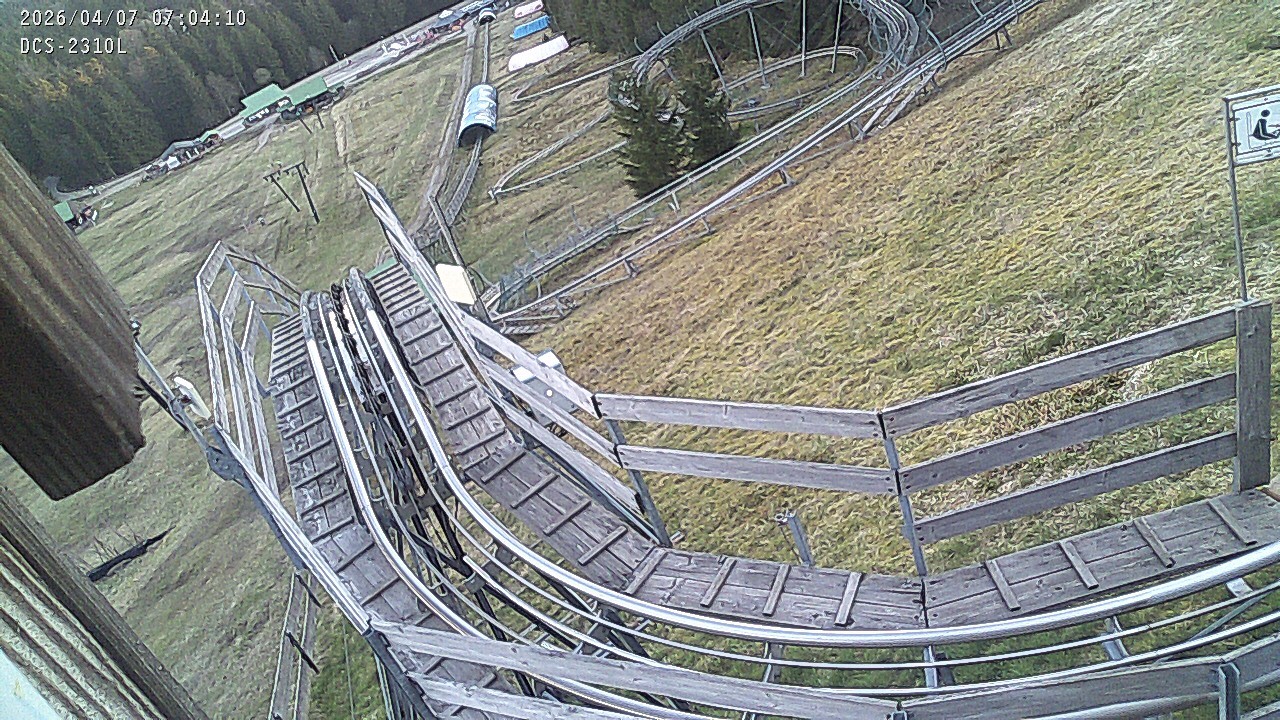 Archiv Foto Webcam Rodelbahn am Mehliskopf