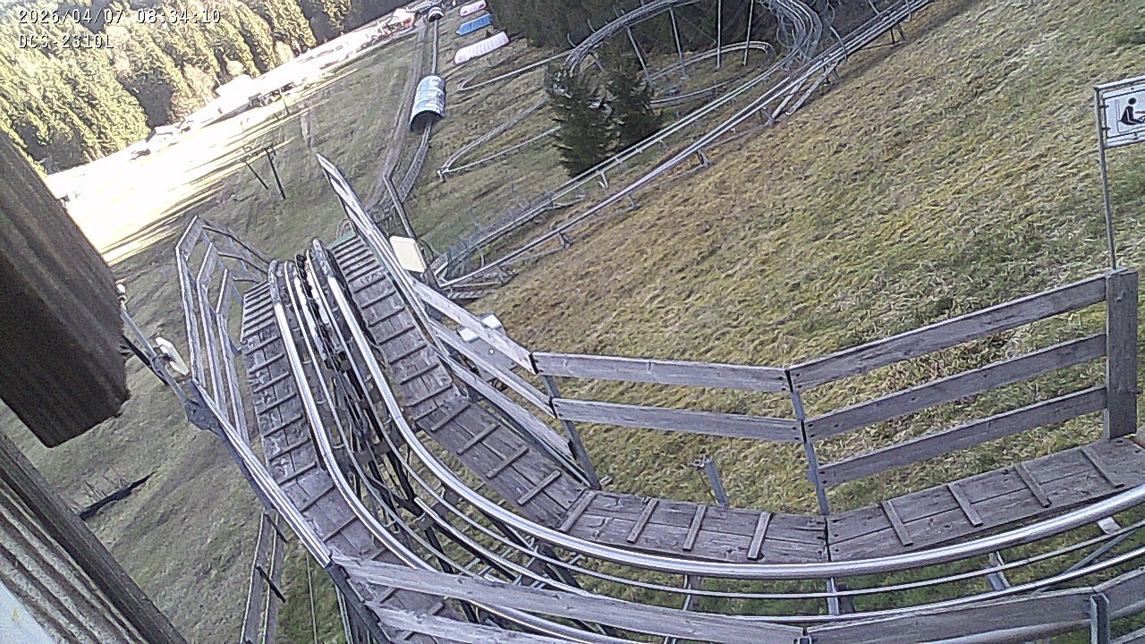 Archiv Foto Webcam Rodelbahn am Mehliskopf