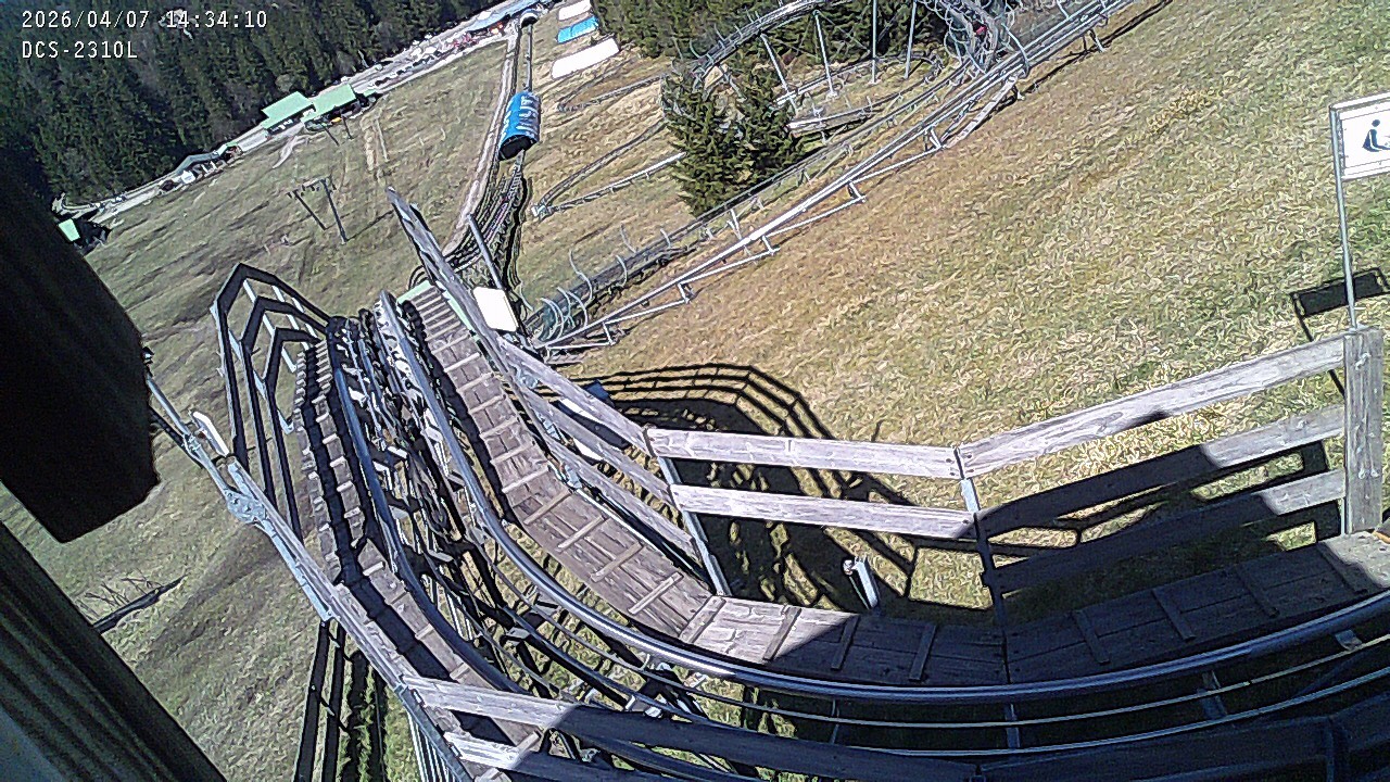 Archiv Foto Webcam Rodelbahn am Mehliskopf