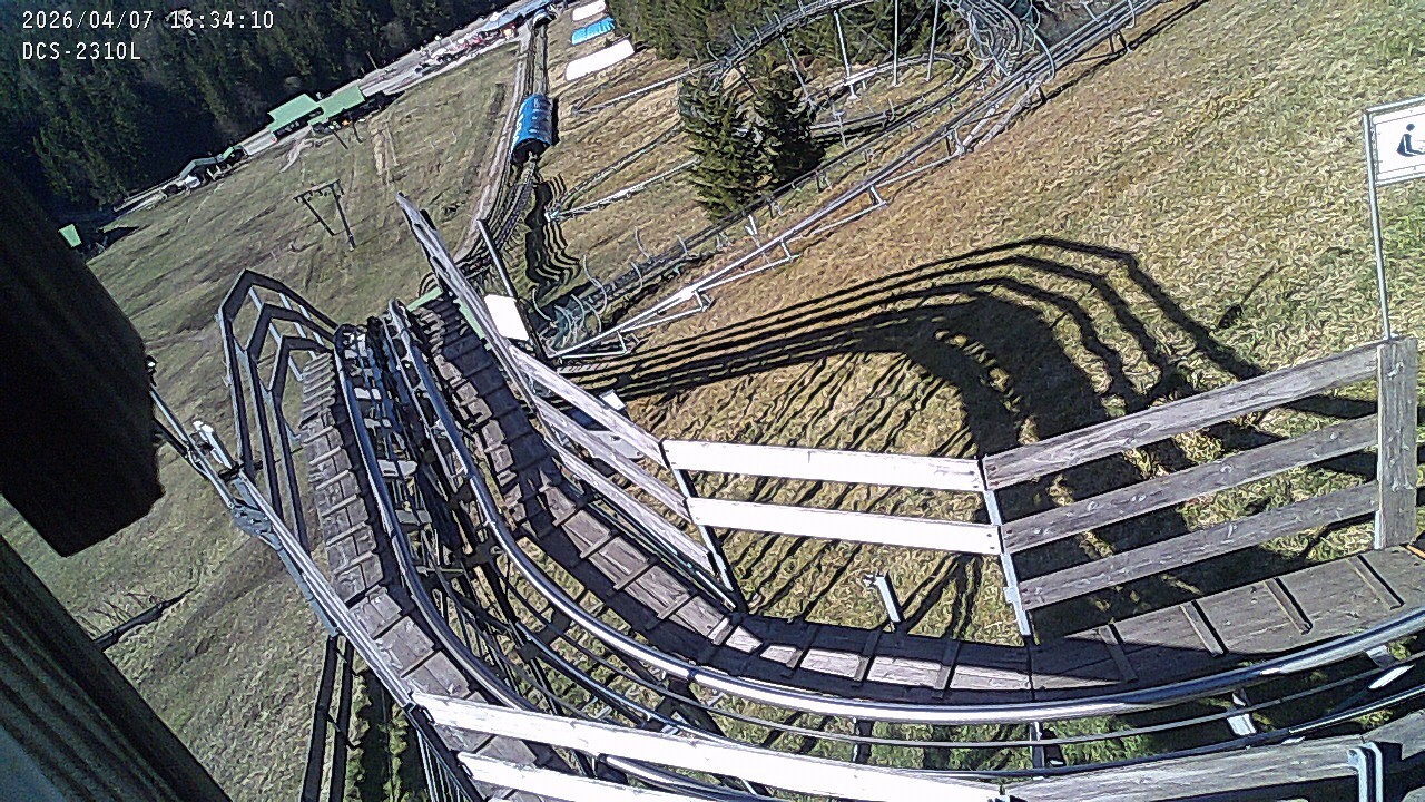 Archiv Foto Webcam Rodelbahn am Mehliskopf