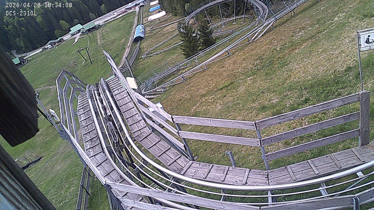 Archiv Foto Webcam Rodelbahn am Mehliskopf