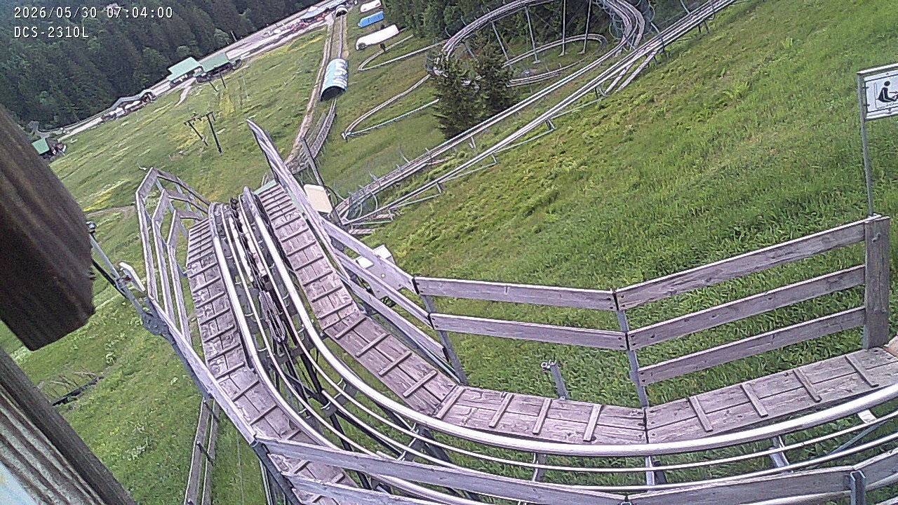 Archiv Foto Webcam Rodelbahn am Mehliskopf