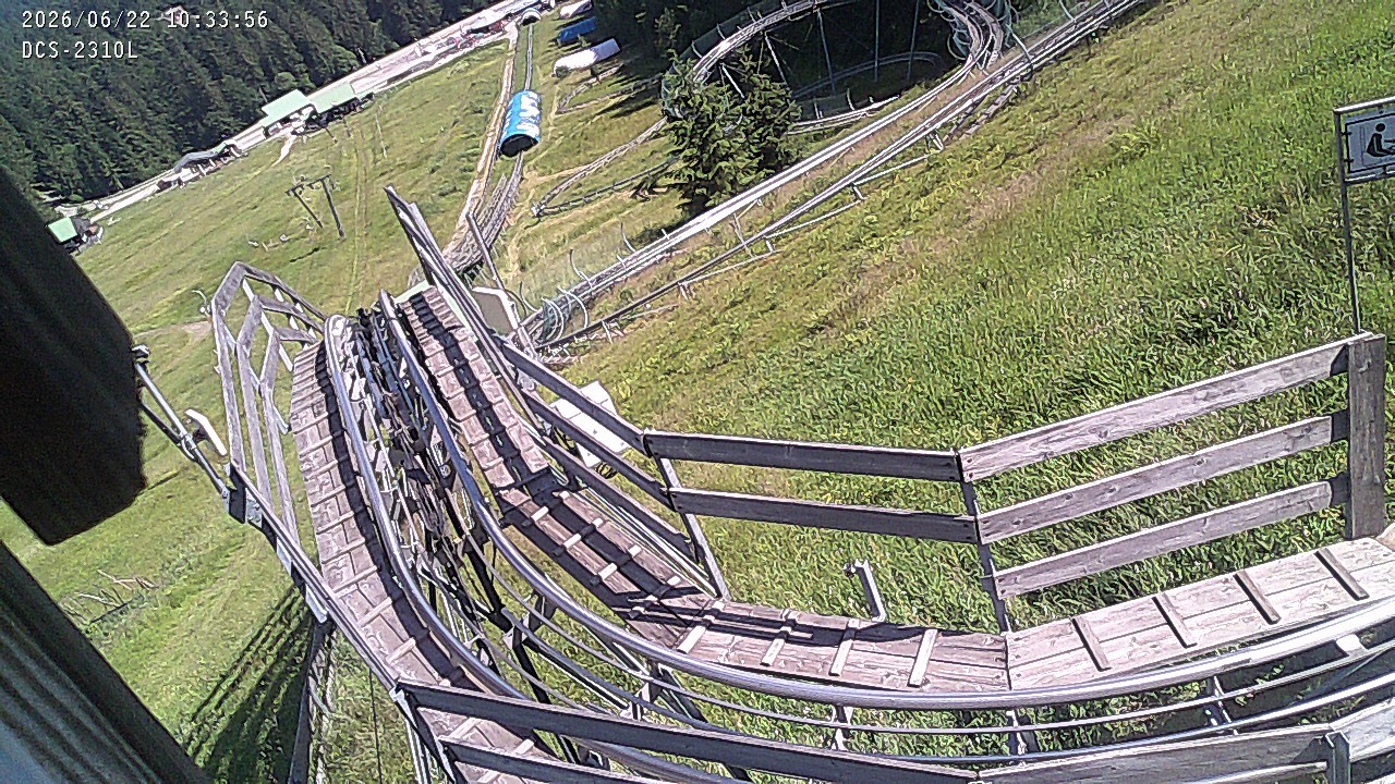 Archived image Webcam Mehliskopf - View Toboggan run