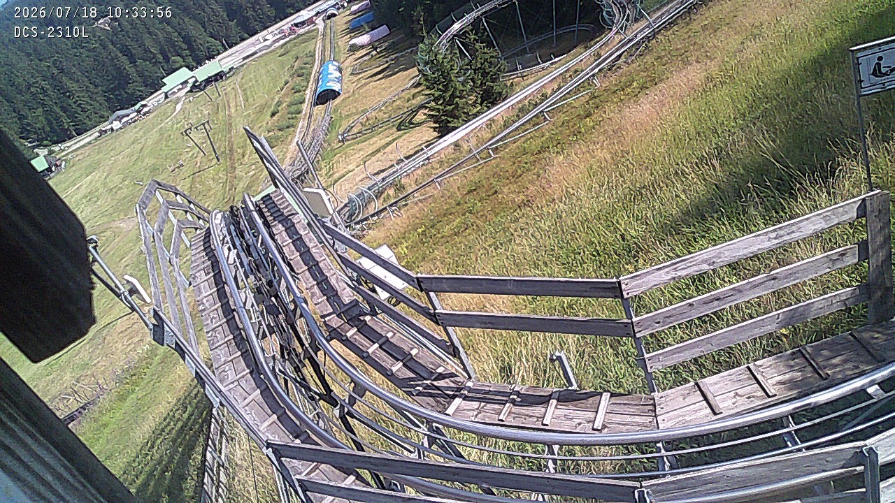Archiv Foto Webcam Rodelbahn am Mehliskopf