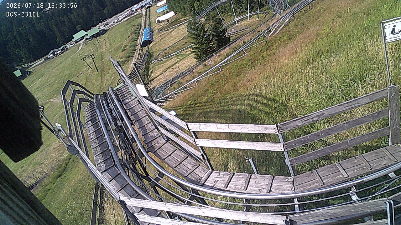 Archiv Foto Webcam Rodelbahn am Mehliskopf