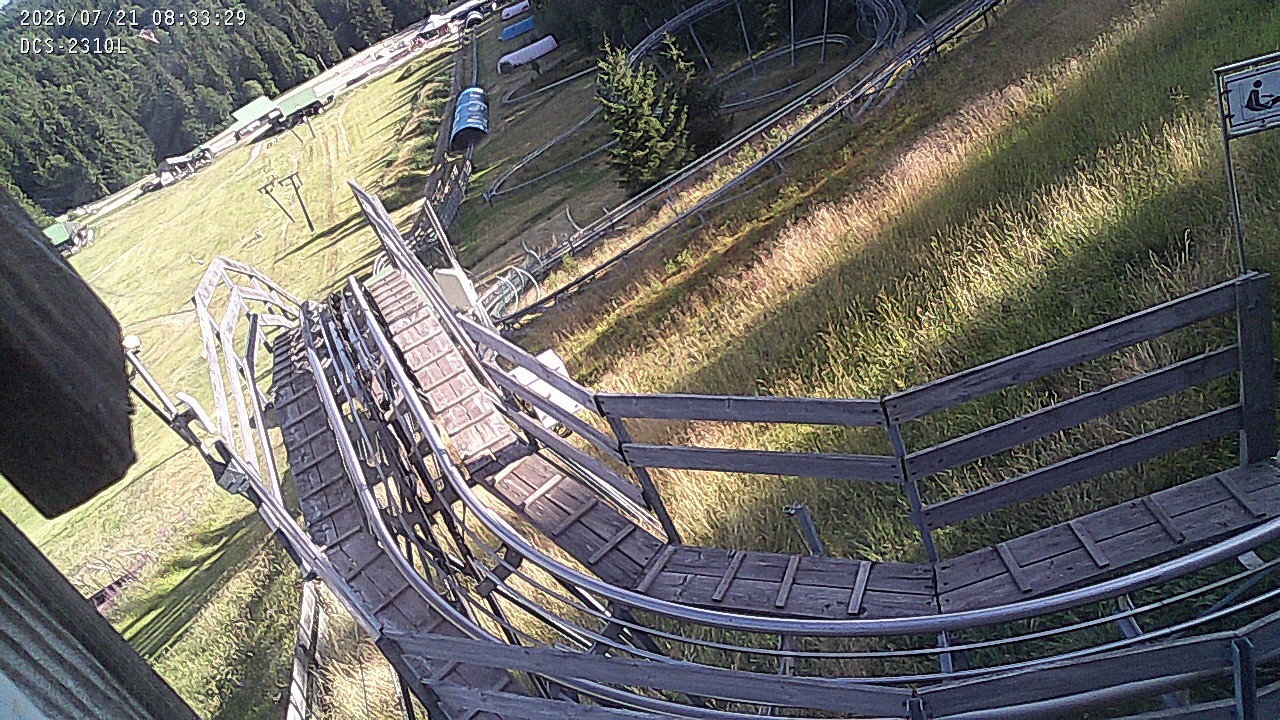 Archiv Foto Webcam Rodelbahn am Mehliskopf