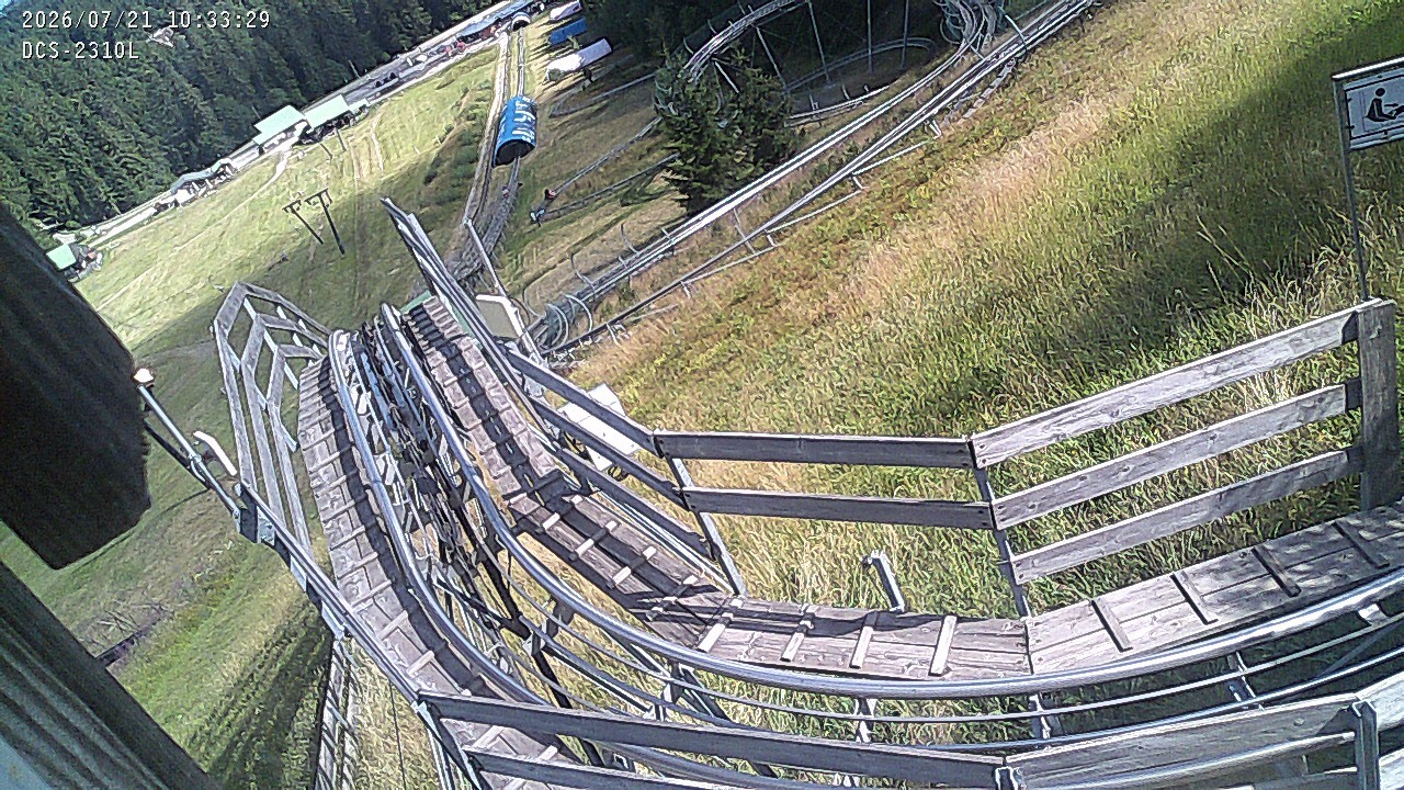 Archiv Foto Webcam Rodelbahn am Mehliskopf