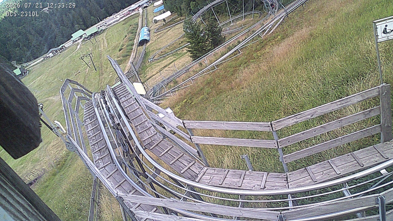 Archiv Foto Webcam Rodelbahn am Mehliskopf