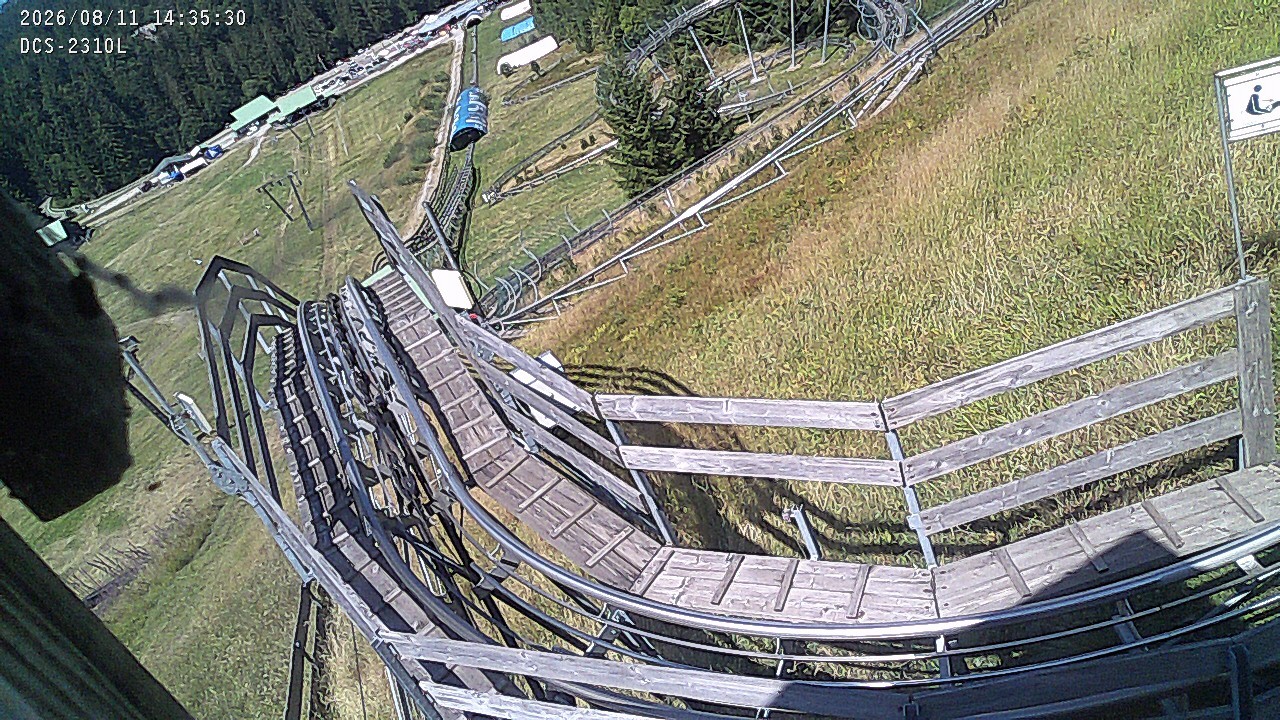 Archiv Foto Webcam Rodelbahn am Mehliskopf