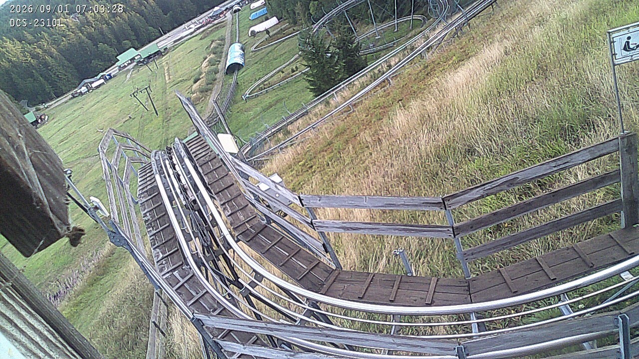 Archiv Foto Webcam Rodelbahn am Mehliskopf