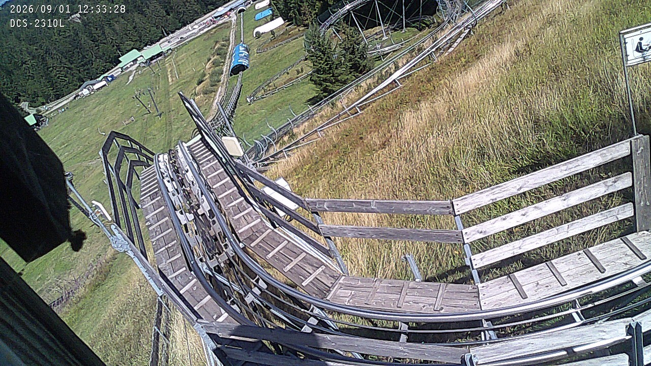 Archiv Foto Webcam Rodelbahn am Mehliskopf
