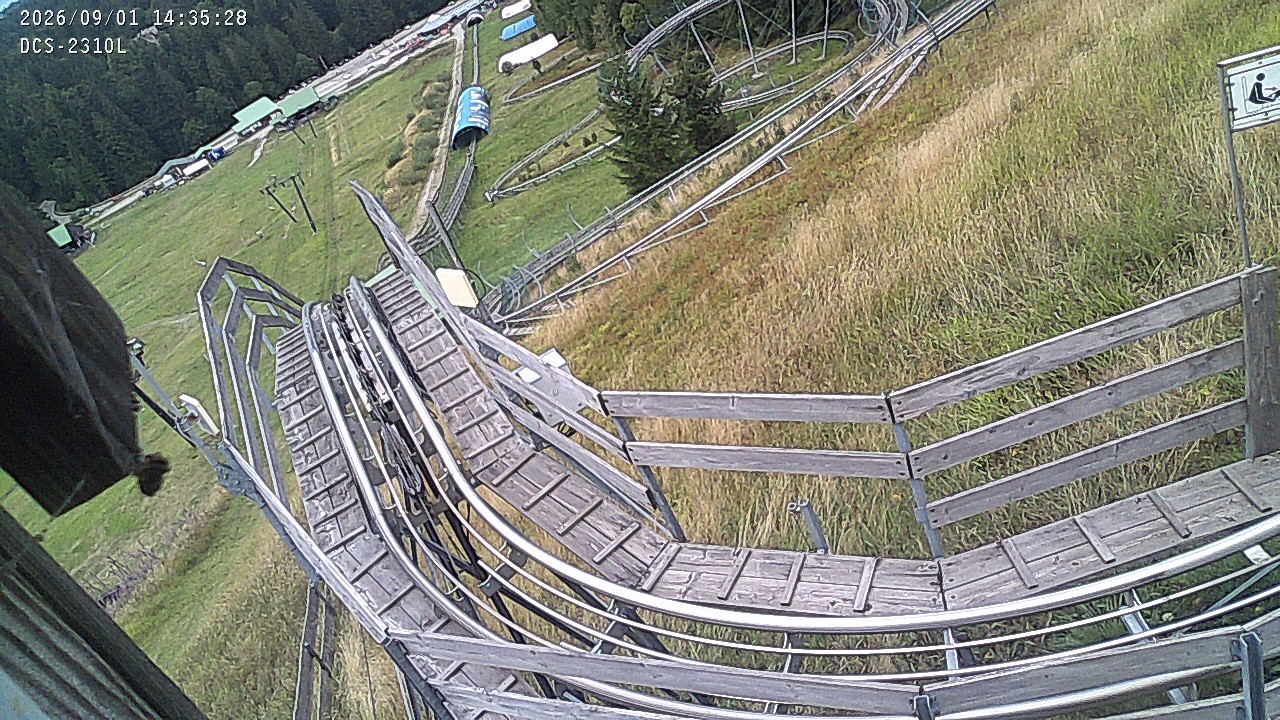 Archiv Foto Webcam Rodelbahn am Mehliskopf