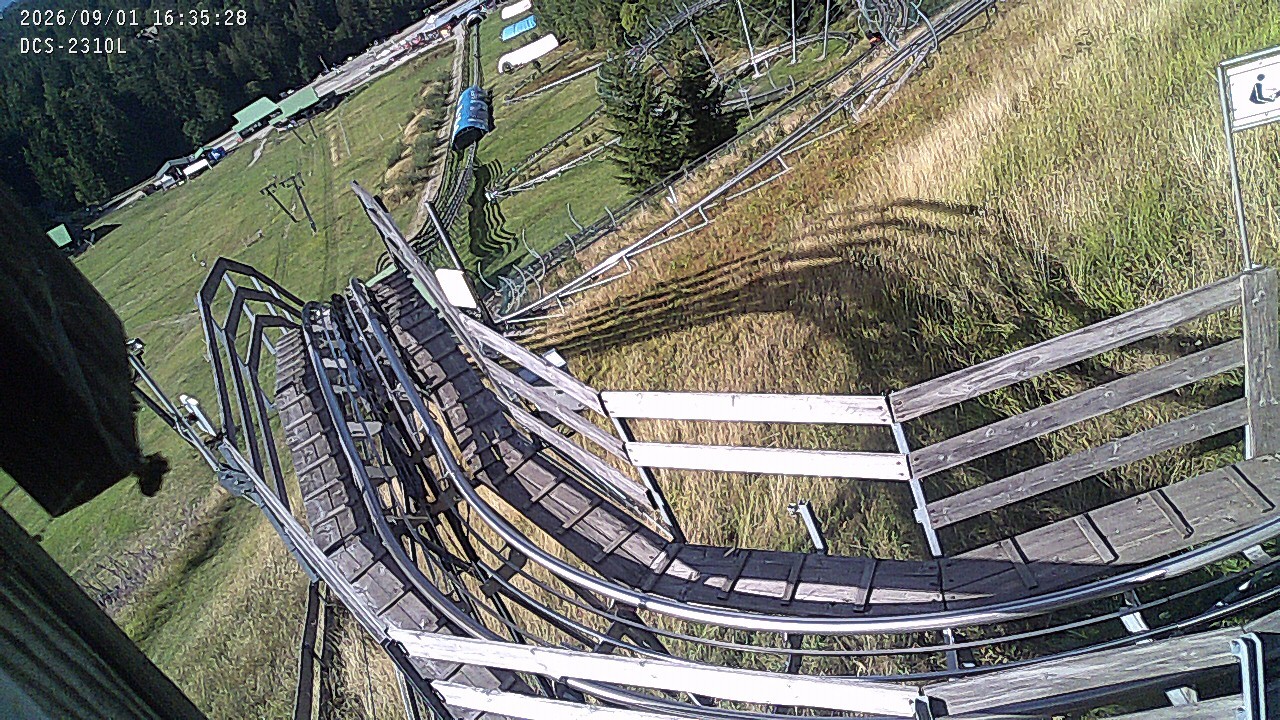 Archiv Foto Webcam Rodelbahn am Mehliskopf