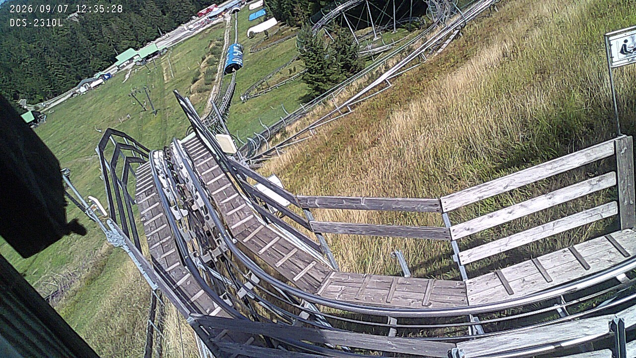 Archiv Foto Webcam Rodelbahn am Mehliskopf