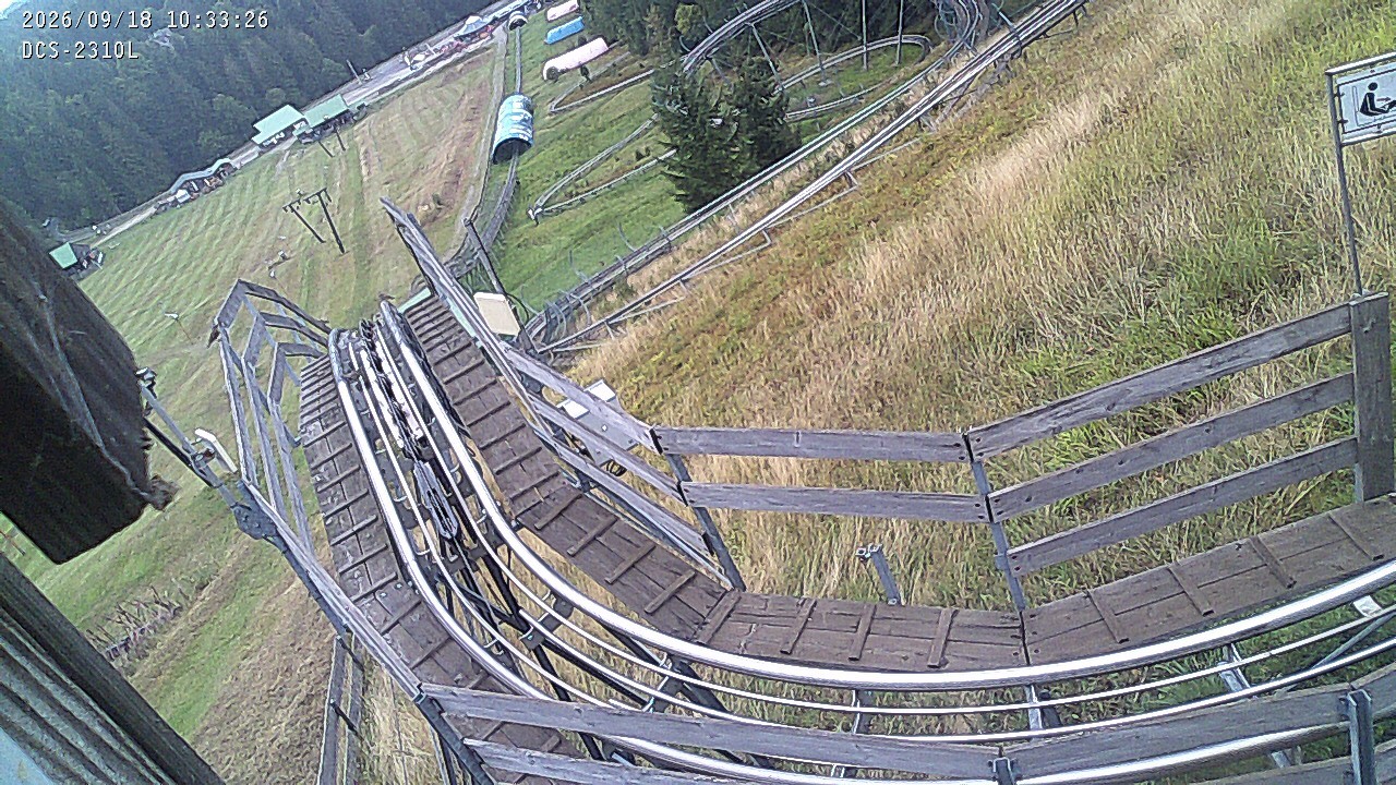 Archiv Foto Webcam Rodelbahn am Mehliskopf