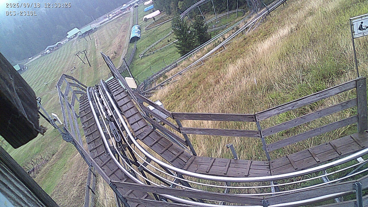 Archiv Foto Webcam Rodelbahn am Mehliskopf