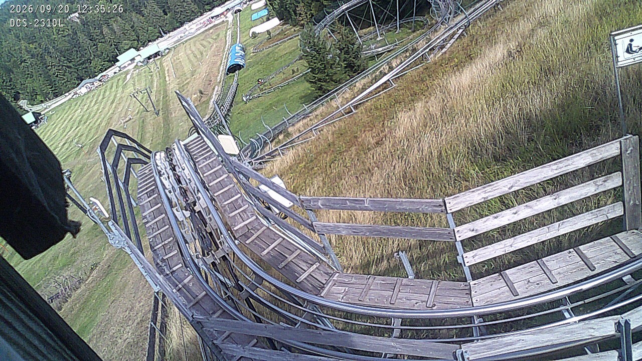 Archiv Foto Webcam Rodelbahn am Mehliskopf