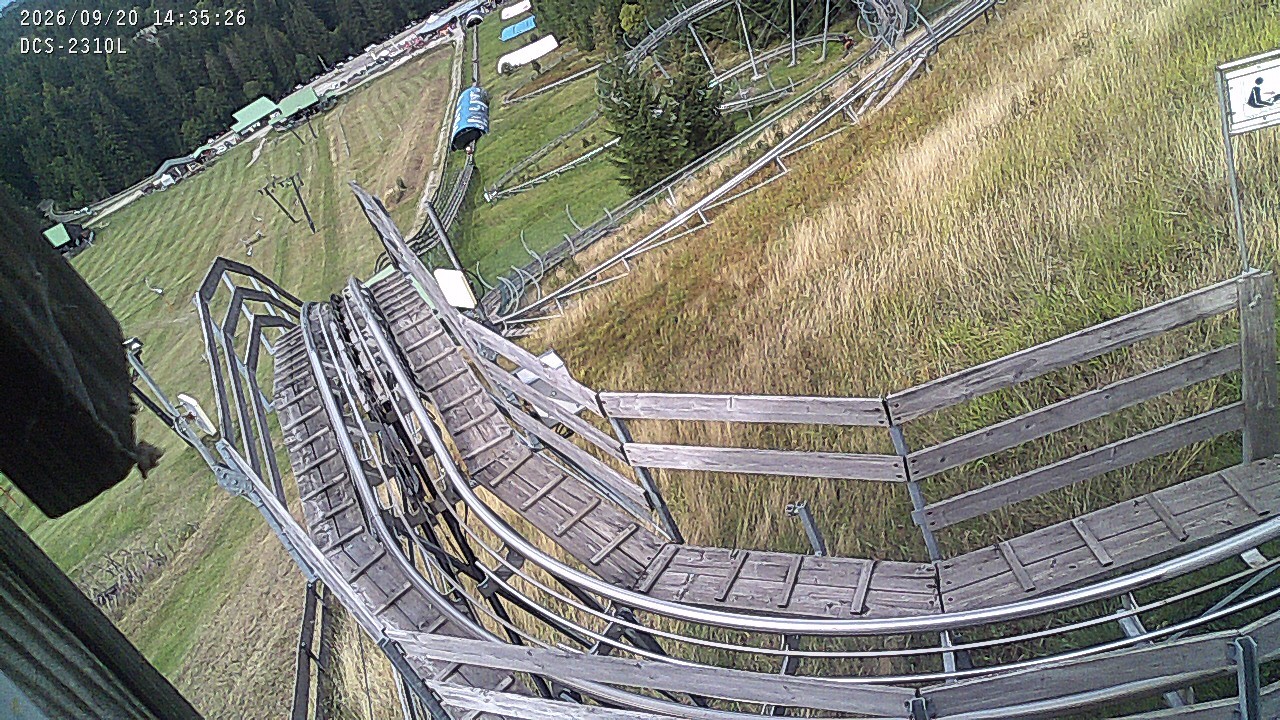 Archiv Foto Webcam Rodelbahn am Mehliskopf