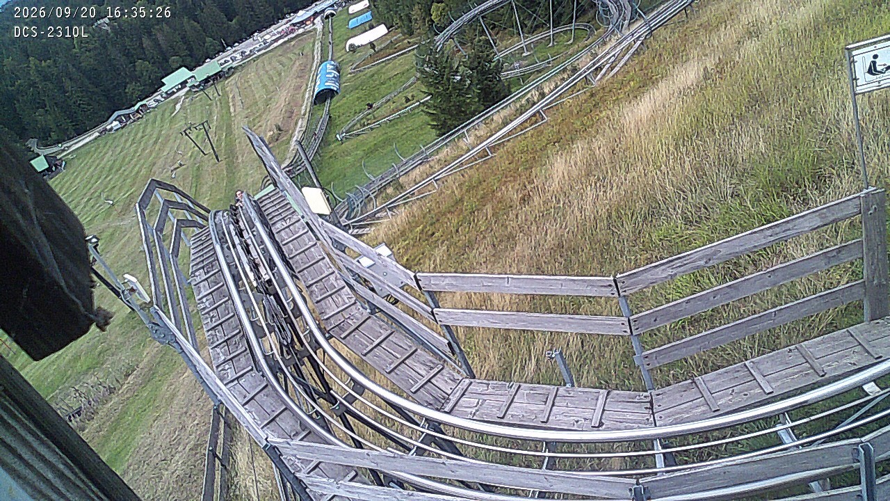 Archiv Foto Webcam Rodelbahn am Mehliskopf