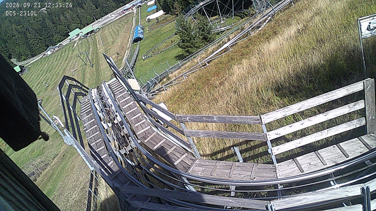Archiv Foto Webcam Rodelbahn am Mehliskopf