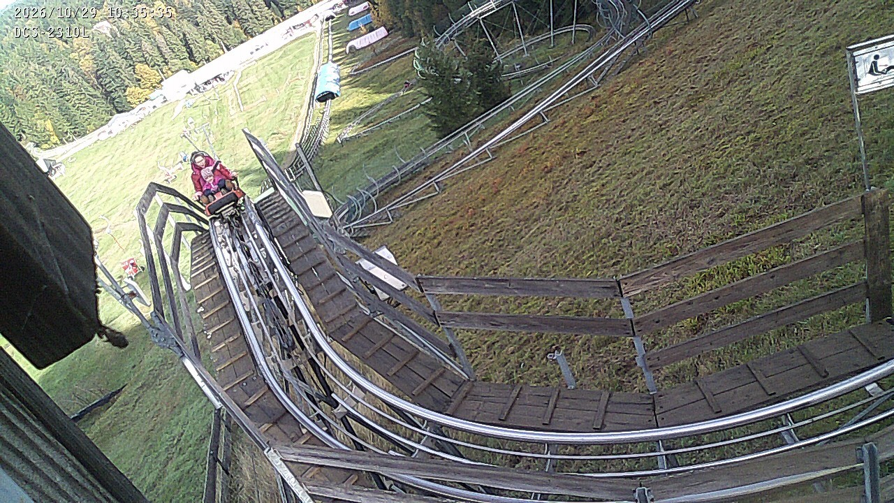 Archiv Foto Webcam Rodelbahn am Mehliskopf