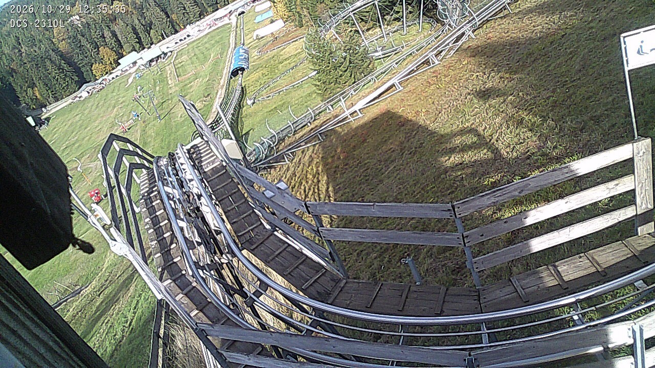 Archiv Foto Webcam Rodelbahn am Mehliskopf
