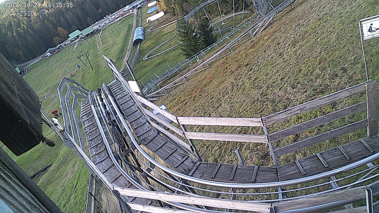 Archiv Foto Webcam Rodelbahn am Mehliskopf