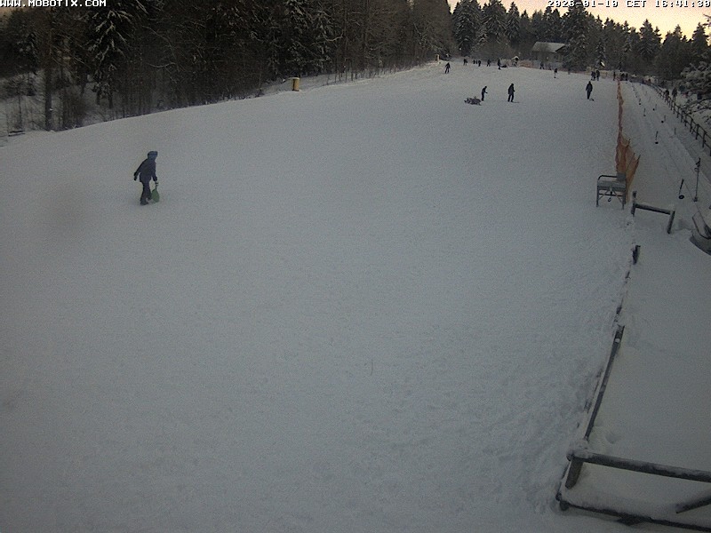 Archiv Foto Webcam Anfängerpiste Hahnenklee-Bocksberg