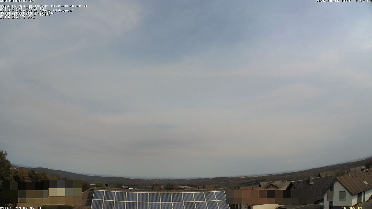 Archiv Foto Webcam Nideggen in der Eifel