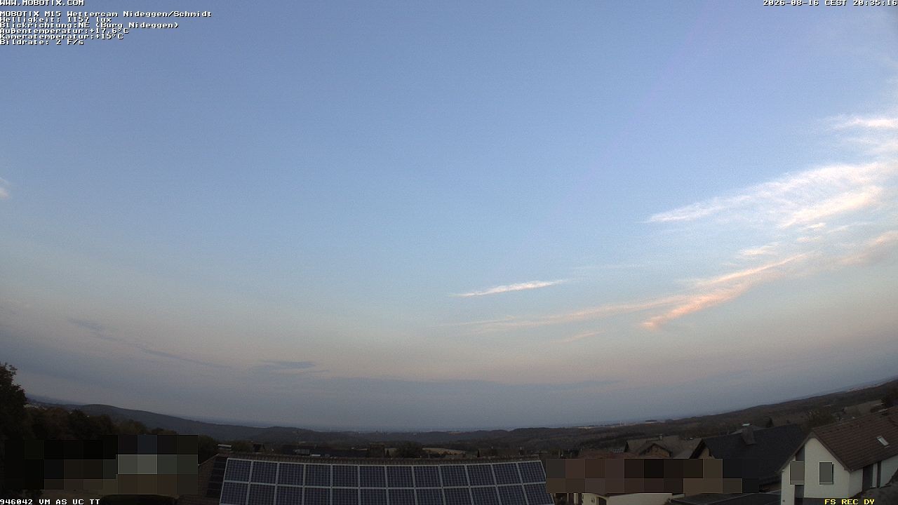 Archiv Foto Webcam Nideggen in der Eifel