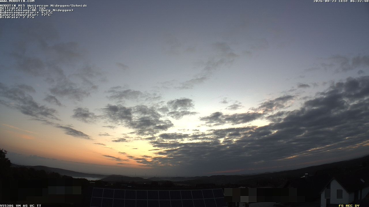 Archiv Foto Webcam Nideggen in der Eifel
