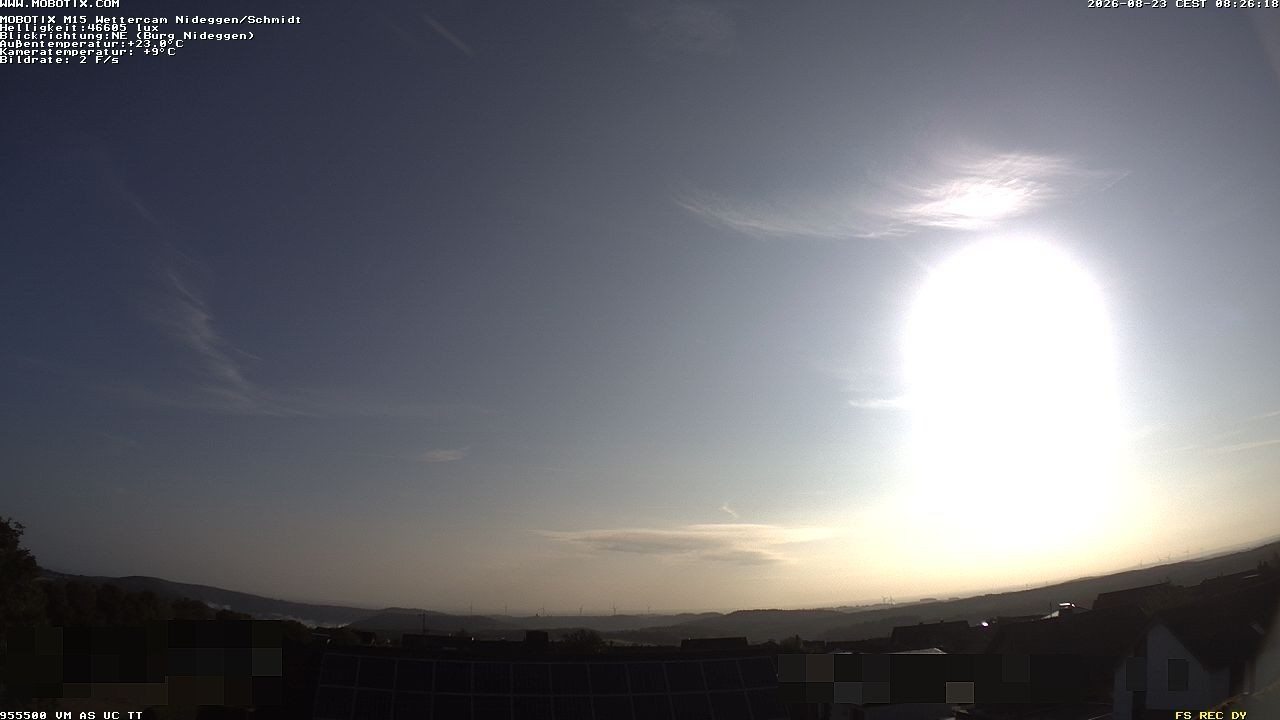 Archiv Foto Webcam Nideggen in der Eifel