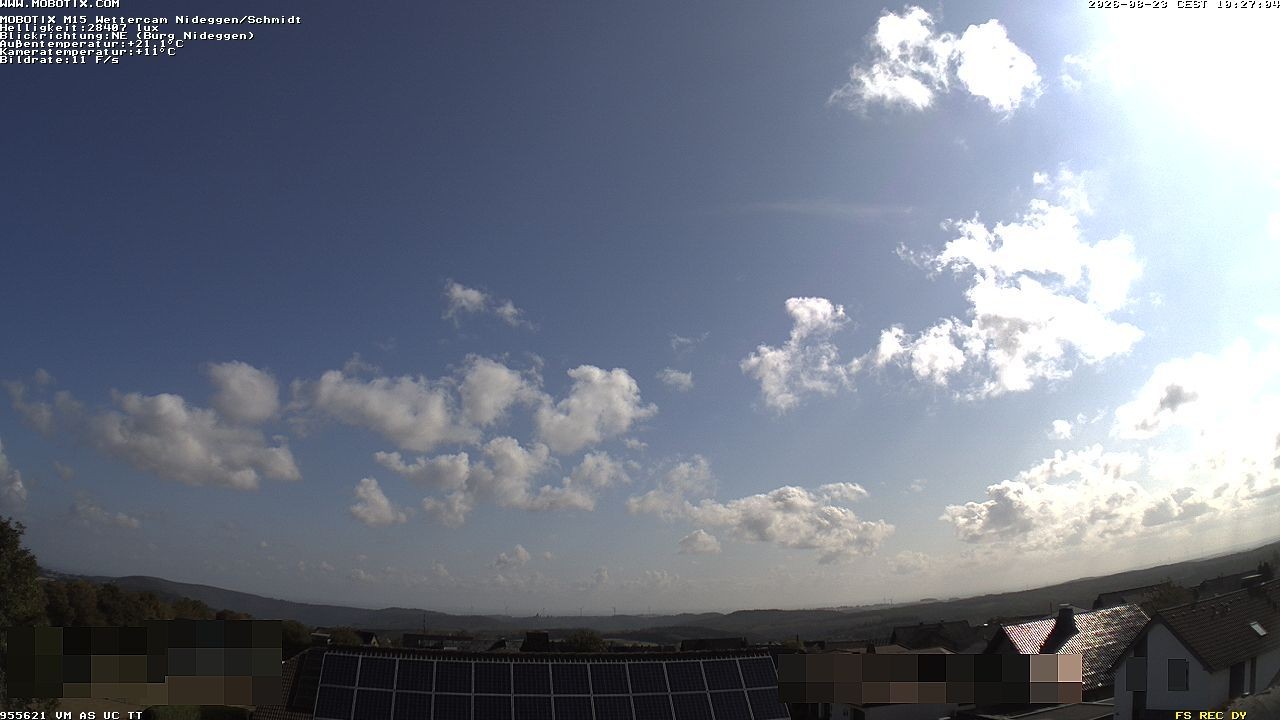 Archiv Foto Webcam Nideggen in der Eifel