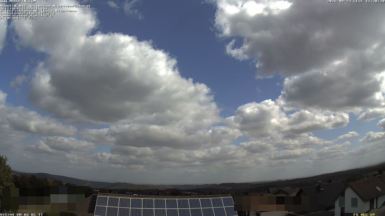 Archiv Foto Webcam Nideggen in der Eifel