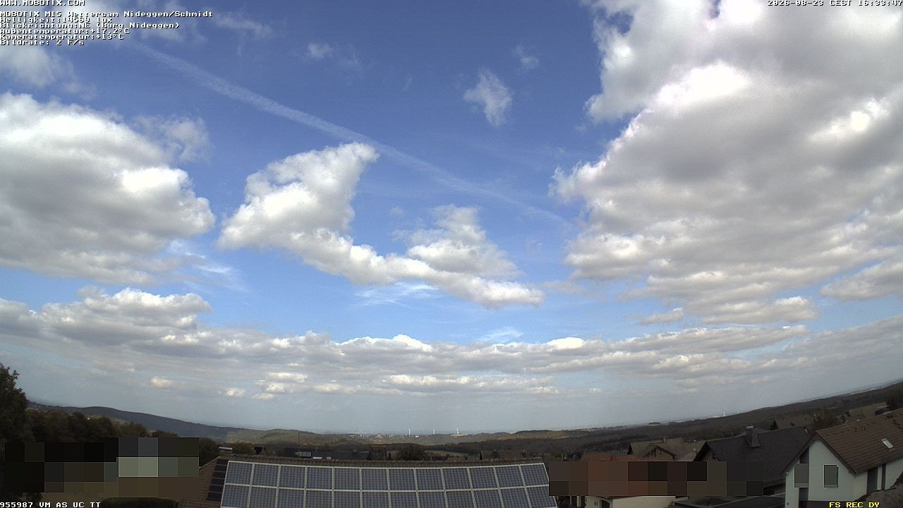 Archiv Foto Webcam Nideggen in der Eifel
