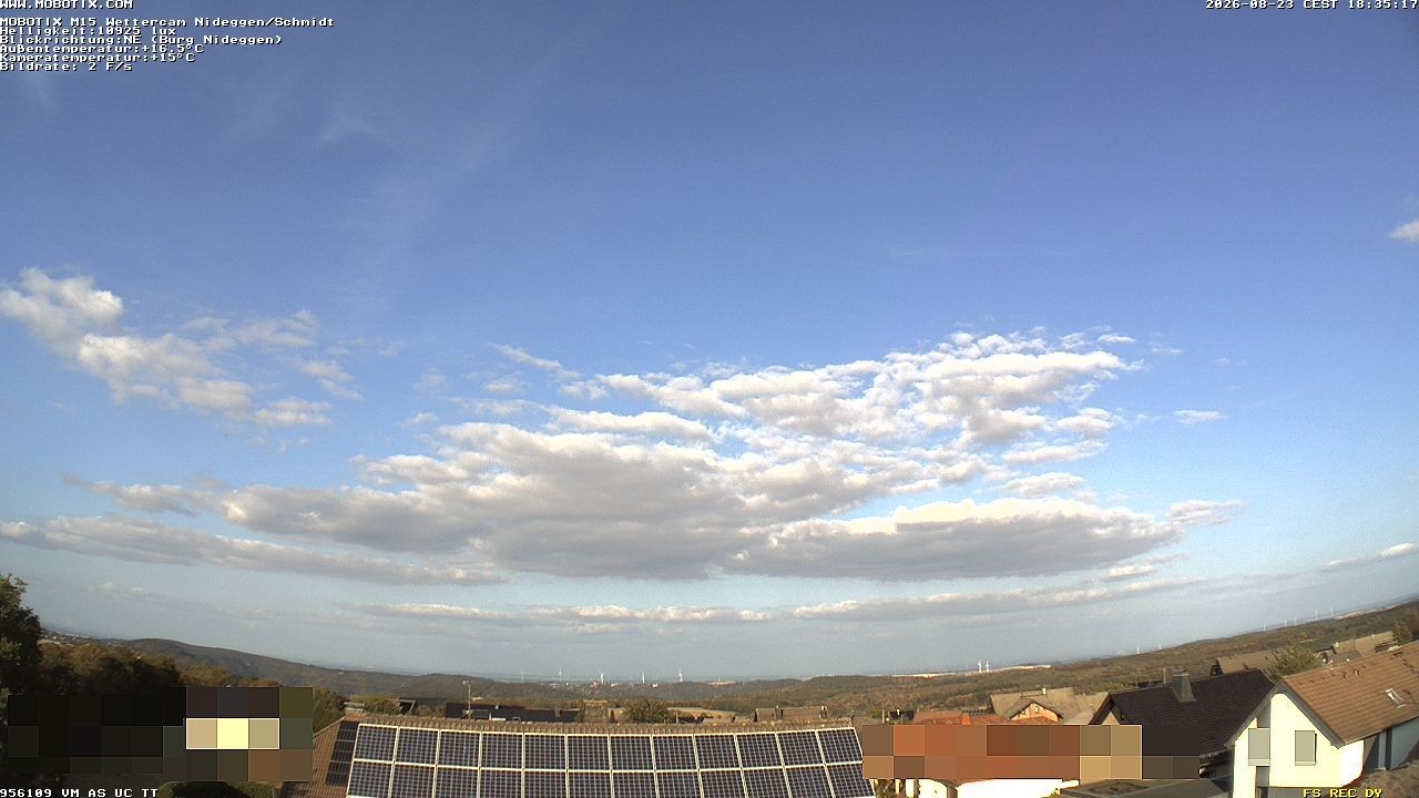 Archiv Foto Webcam Nideggen in der Eifel