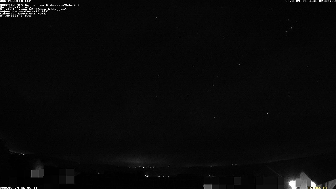 Archiv Foto Webcam Nideggen in der Eifel