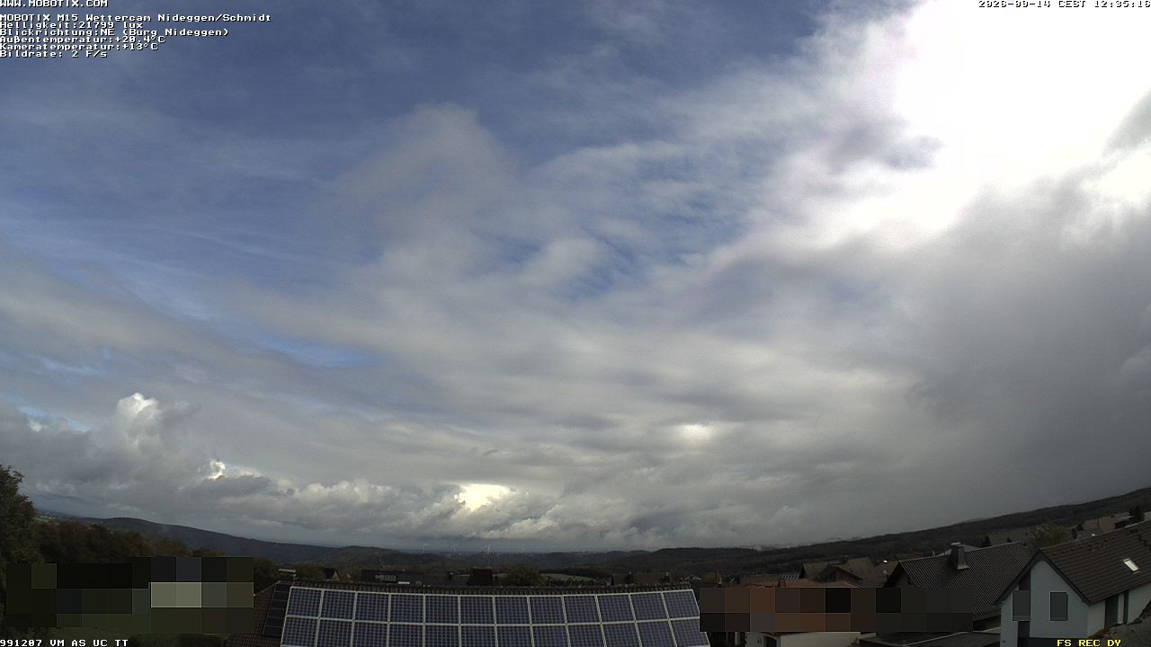 Archiv Foto Webcam Nideggen in der Eifel