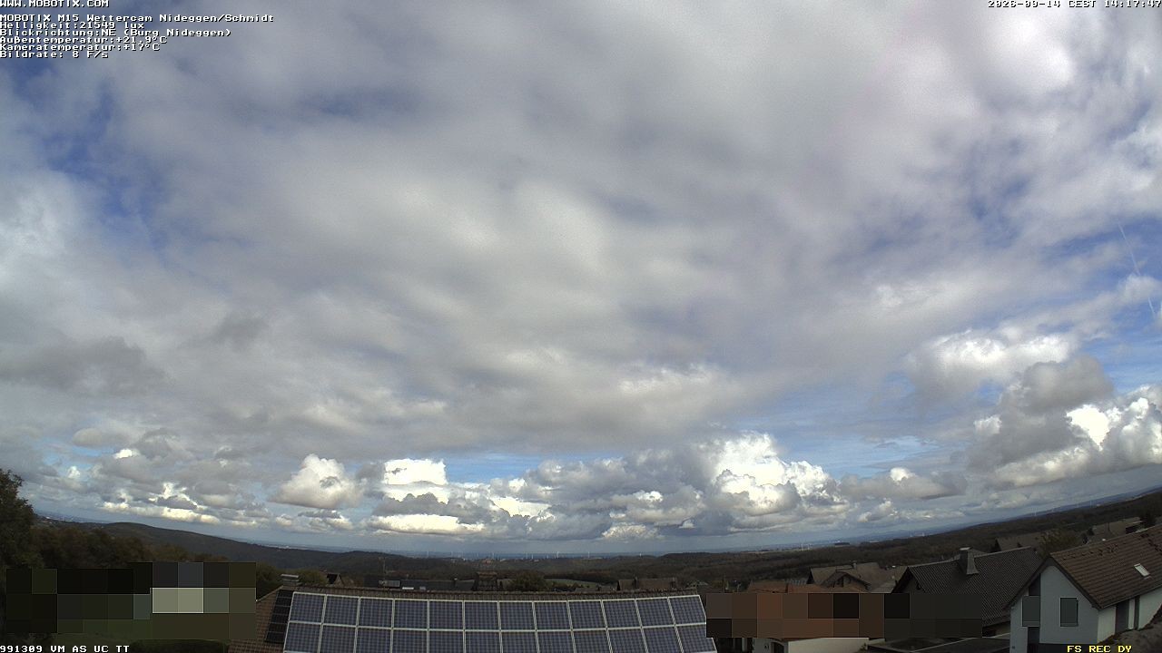 Archiv Foto Webcam Nideggen in der Eifel