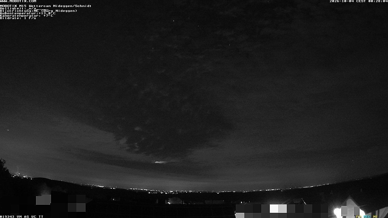Archiv Foto Webcam Nideggen in der Eifel