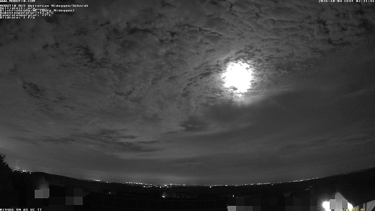 Archiv Foto Webcam Nideggen in der Eifel