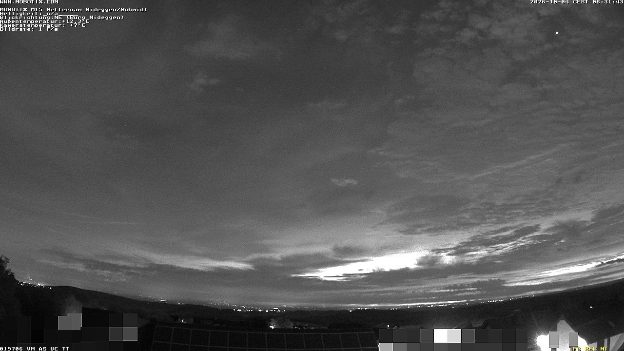 Archiv Foto Webcam Nideggen in der Eifel