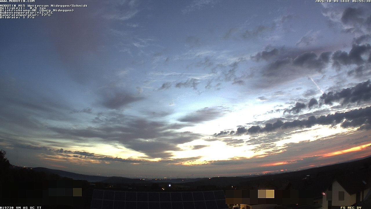 Archiv Foto Webcam Nideggen in der Eifel