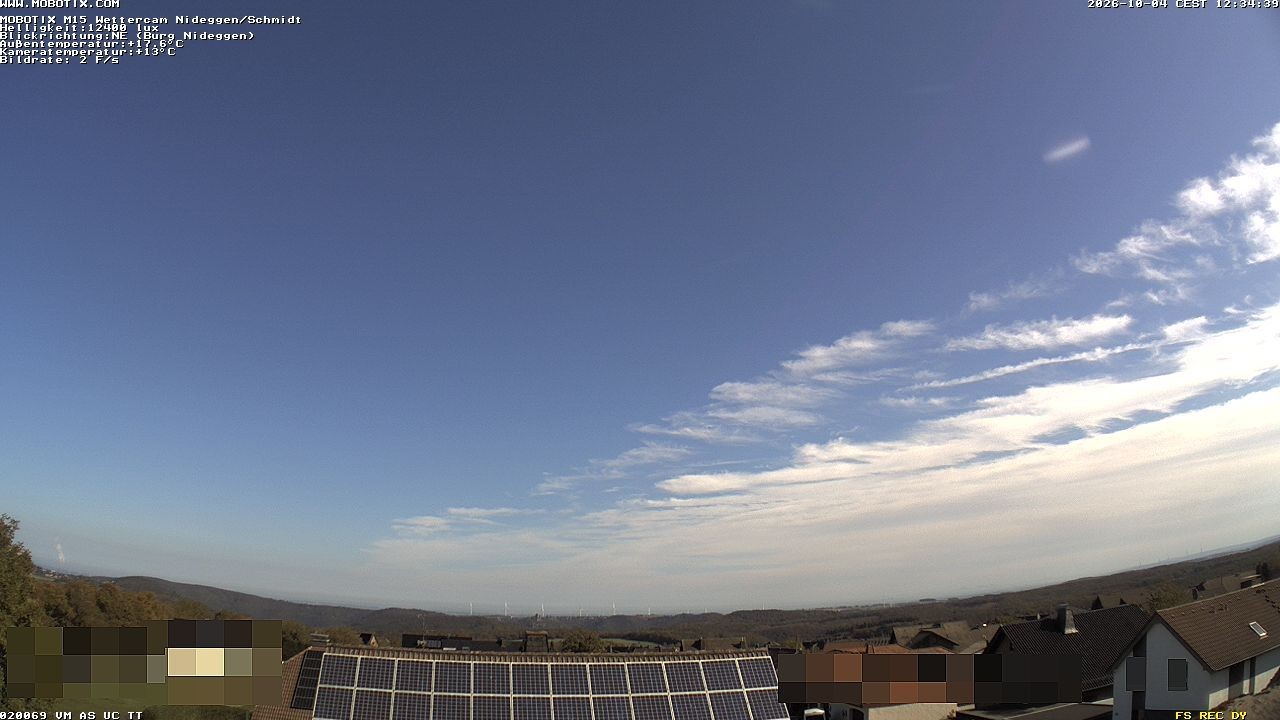 Archiv Foto Webcam Nideggen in der Eifel