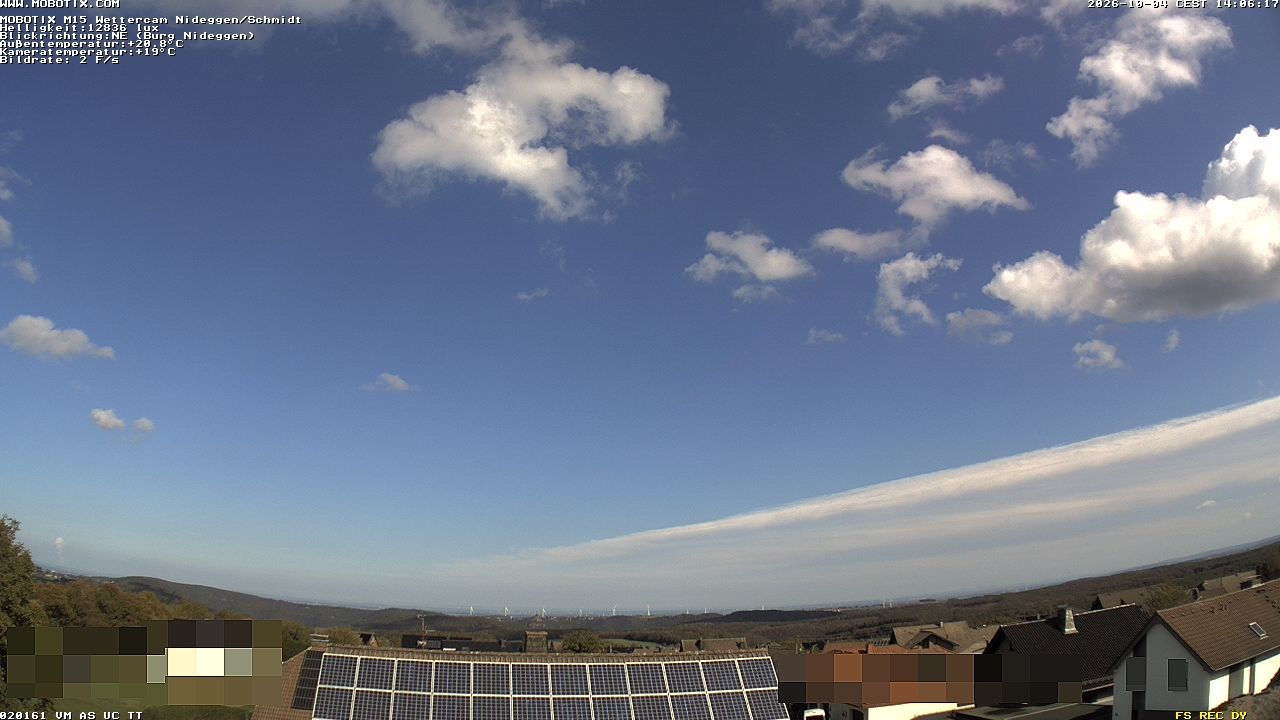 Archiv Foto Webcam Nideggen in der Eifel